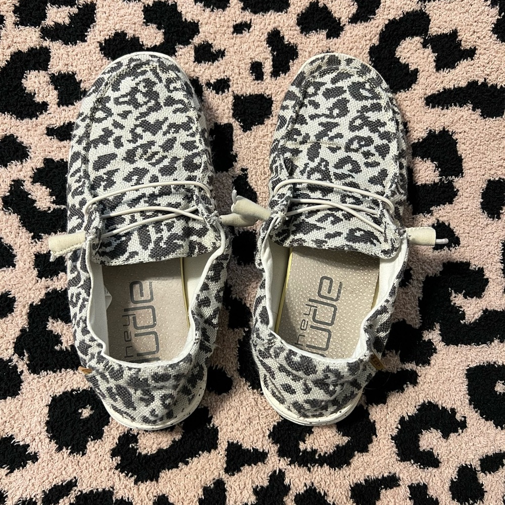 Womens leopard hey dudes